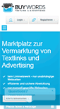 Mobile Screenshot of buywords.de